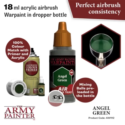 Warpaints Air AW1112 Angel Green 18ml