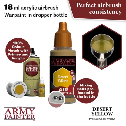 Warpaints Air AW1121 Desert Yellow 18ml