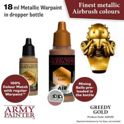 Warpaints Air AW1132 Greedy Gold 18ml