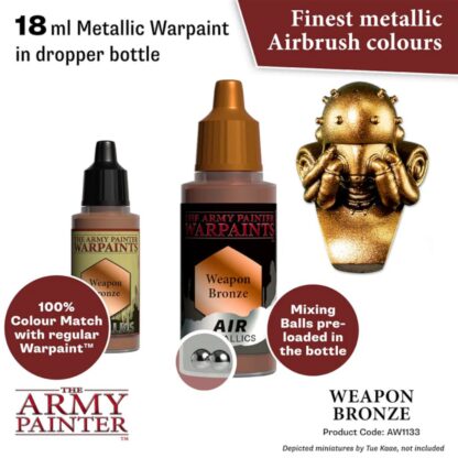Warpaints Air AW1133 Weapon Bronze 18ml - Image 2