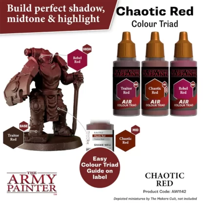 Warpaints Air AW1142 Chaotic Red 18ml