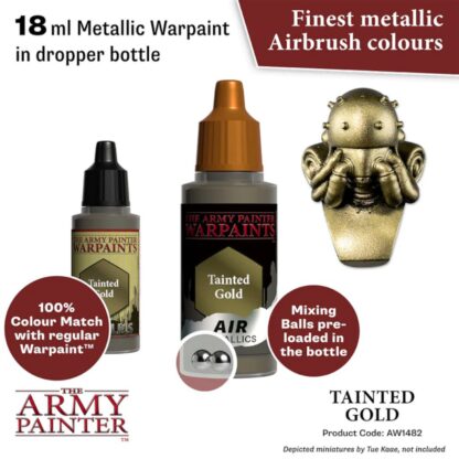 Warpaints Air AW1482 Tainted Gold 18ml - Image 2