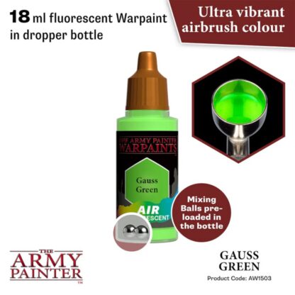 Warpaints Air AW1503 Gauss Green 18ml - Image 2