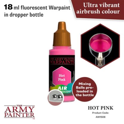 Warpaints Air AW1506 Hot Pink 18ml - Image 2