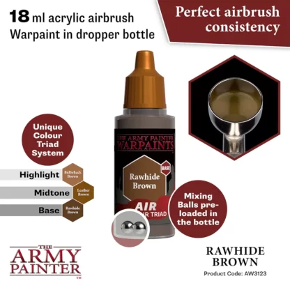 Warpaints Air AW3123 Rawhide Brown 18ml - Image 2
