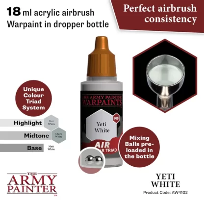 Warpaints Air AW4102 Yeti White 18ml