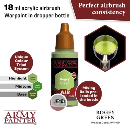 Warpaints Air AW4109 Bogey Green 18ml
