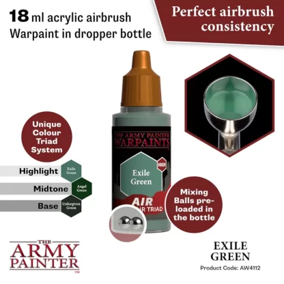 Warpaints Air AW4112 Exile Green 18ml