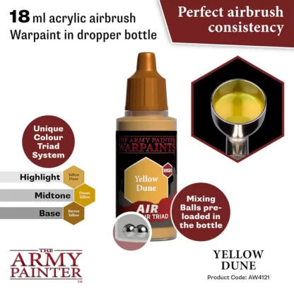 Warpaints Air AW4121 Yellow Dune 18ml