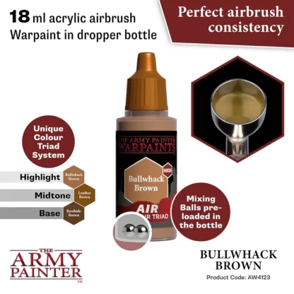 Warpaints Air AW4123 Bullwhack Brown 18ml