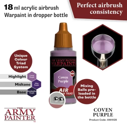 Warpaints Air AW4128 Coven Purple 18ml
