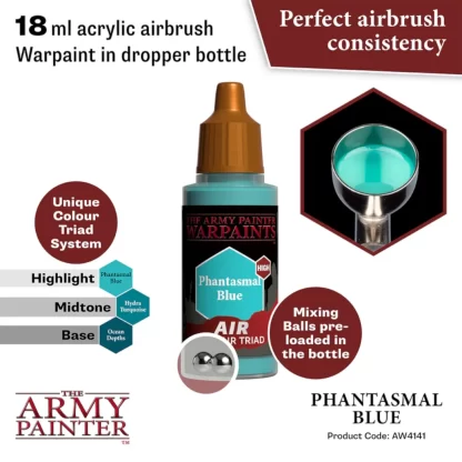 Warpaints Air AW4141 Phantasmal Blue 18ml