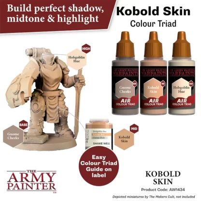 Warpaints Air Kobold Skin Colour Triad 3 x 18ml
