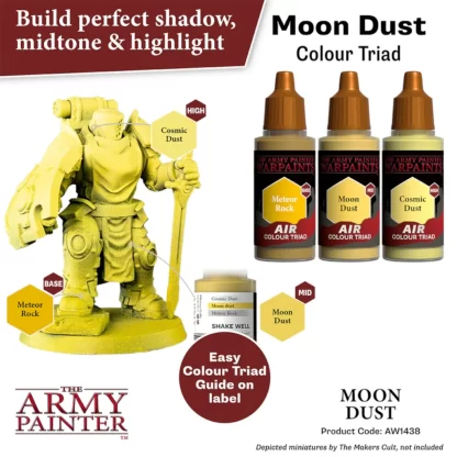 Warpaints Air Moon Dust Colour Triad 3 x 18ml