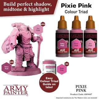 Warpaints Air Pixie Pink Colour Triad 3 x 18ml