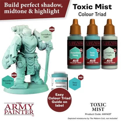 Warpaints Air Toxic Mist Colour Triad 3 x 18ml