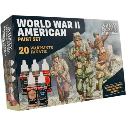 Warpaints Fanatic WP8082 WWII American Paint Set
