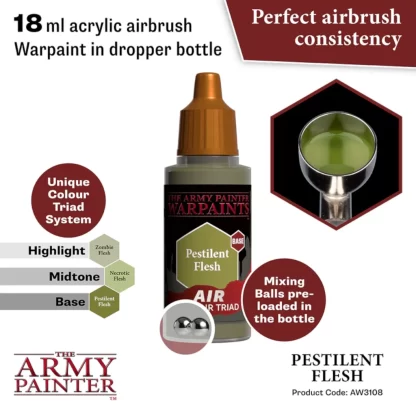 Warpaints Air AW1108 Necrotic Flesh 18ml - Image 2